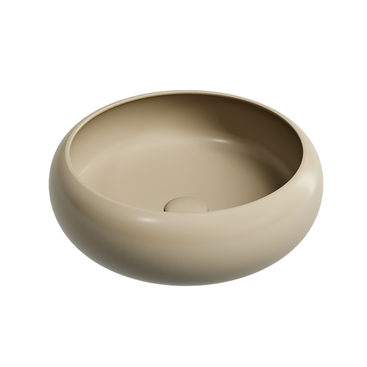 Раковина накладная Ceramica Nova Element CN6050MC капучино матовый (365х365 мм)
