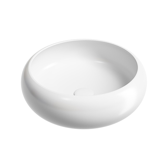 Раковина накладная Ceramica Nova Element CN6050MW белый матовый (365х365 мм)