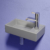 Раковина подвесная Ceramica Nova Element CN6051LMH антрацит матовый (410х225 мм, отверстие под смеситель справа)