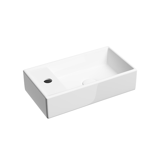 Раковина подвесная Ceramica Nova Element CN6051R (410х225 мм, отверстие под смеситель слева)