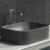 Раковина накладная Ceramica Nova Element CN6052MDH темный антрацит матовый (505х385 мм)