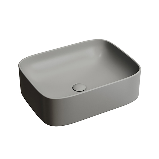 Раковина накладная Ceramica Nova Element CN6052MH антрацит матовый (505х385 мм)