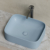 Раковина накладная Ceramica Nova Element CN6052MHL серо-голубой матовый (505х385 мм)