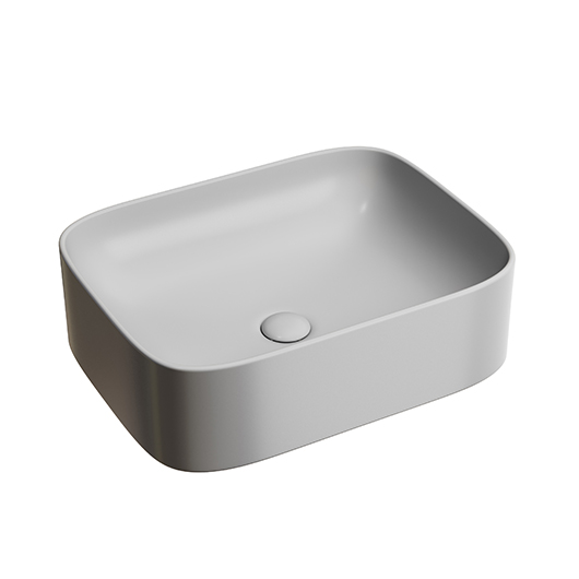 Раковина накладная Ceramica Nova Element CN6052MSG серый матовый (505х385 мм)
