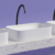 Раковина накладная Ceramica Nova Element CN6053 (605х380 мм)