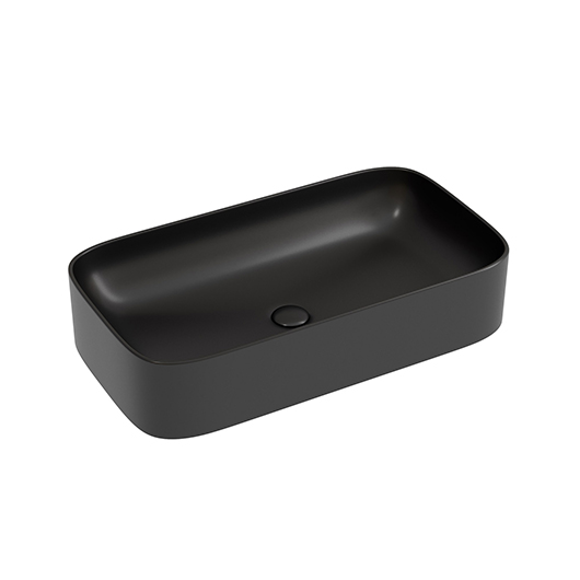 Раковина накладная Ceramica Nova Element CN6054MB черный матовый (705х385 мм)