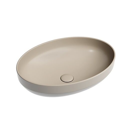 Раковина накладная Ceramica Nova Element CN6056MC капучино матовый (502х365 мм)