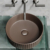 Раковина накладная Ceramica Nova Element CN6057MDB темно-коричневый матовый (360х360 мм)