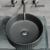 Раковина накладная Ceramica Nova Element CN6057MDH темный антрацит матовый (360х360 мм)