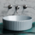 Раковина накладная Ceramica Nova Element CN6057MHL серо-голубой матовый (360х360 мм)