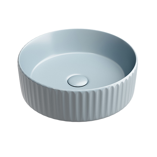 Раковина накладная Ceramica Nova Element CN6057MHL серо-голубой матовый (360х360 мм)