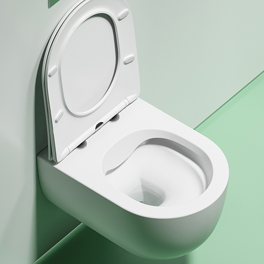 Унитаз подвесной Ceramica Nova Modena Rimless CN6063MW белый матовый, безободковый