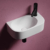 Раковина подвесная Ceramica Nova Element CN6066L (409х224 мм, отверстие под смеситель справа)