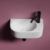 Раковина подвесная Ceramica Nova Element CN6066L (409х224 мм, отверстие под смеситель справа)