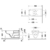 Чаша подвесного унитаза Duravit D-Code Vital 22280900002 (для людей с ограниченными возможностями)