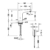 Смеситель для раковины Duravit Sensor 1 SE1090007C10 электронный
