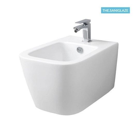 Биде подвесное ArtCeram A16 ASB004 05 00 (белое матовое) с покрытием Saniglaze