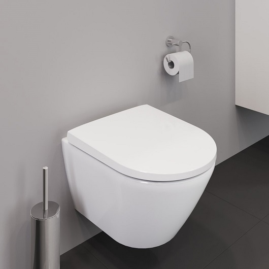 Чаша подвесного унитаза Duravit D-Neo Rimless 2588090000 безободковая, компакт
