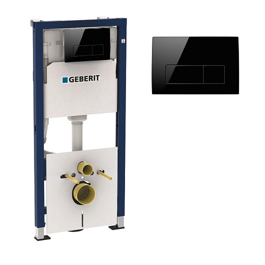 Инсталляция для подвесного унитаза Geberit Duofix Delta 458.128.DW.1 (комплект 4 в 1)