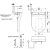 Крышка-биде TOTO Washlet S5 TCF34320GAA#NW1 (с открытым подключением)