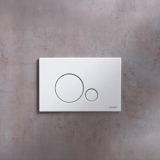 Клавиша смыва Duravit DuraSystem Beta 120 WD5010011000/WF5120011010 (белая)