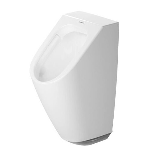 Электронный писсуар Duravit Me by Starck Rimless 2809310091, подвод воды сзади, питание от сети