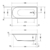 Ванна акриловая Duravit D-Neo 180х80 700475000000000