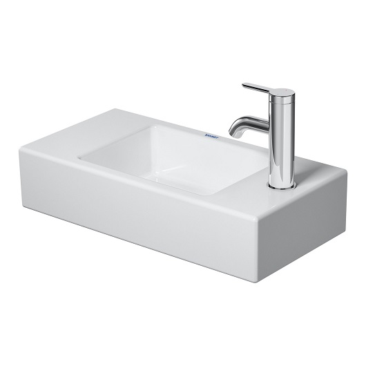 Раковина Duravit Vero 0724500008 (500х250 мм) отверстие под смеситель справа