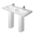 Раковина двойная Duravit D-Code 03481200002 (1200х490 мм)