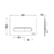 Клавиша смыва Duravit DuraSystem Beta 100 WD5009031000 (черная матовая)