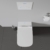 Чаша подвесного унитаза Duravit DuraStyle Rimless 2542090000 безободковая, удлиненная