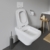 Чаша подвесного унитаза Duravit DuraStyle Rimless 2542090000 безободковая, удлиненная