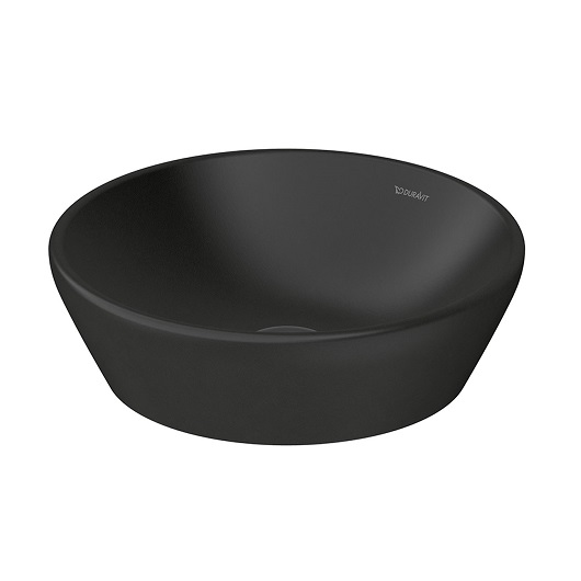 Раковина накладная Duravit D-Neo 2371401370 (⌀ 400 мм) антрацит матовый