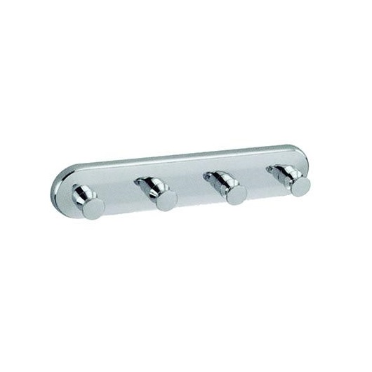 Вешалка с 4 крючками Nofer Line 16507.В (хром)