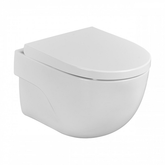 Чаша подвесного унитаза Roca Meridian-N Compact Rimless 346244000