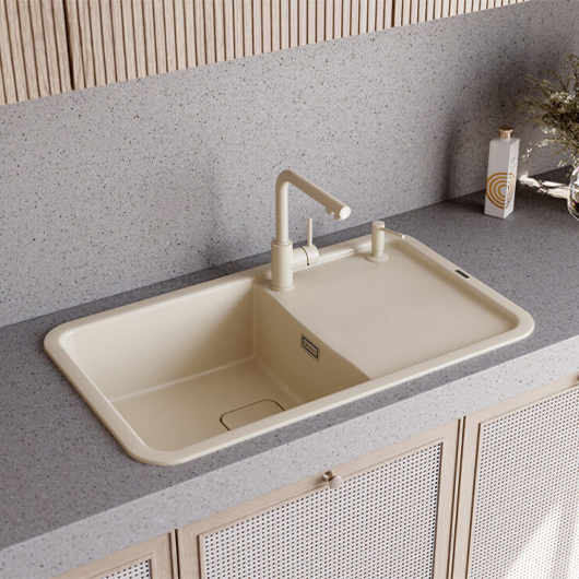 Дозатор Omoikiri OM-02-P BE ваниль (4975017)