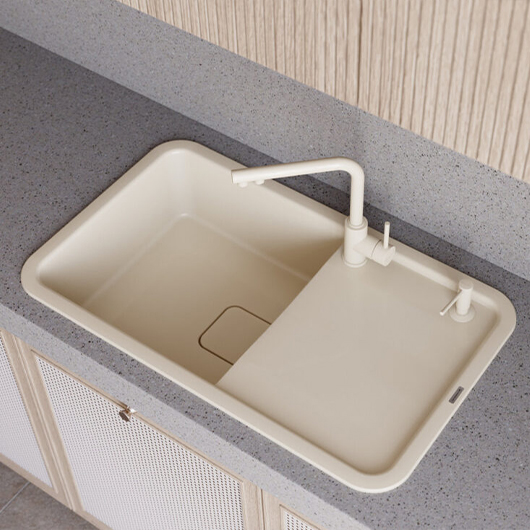 Дозатор Omoikiri OM-02-P BE ваниль (4975017)