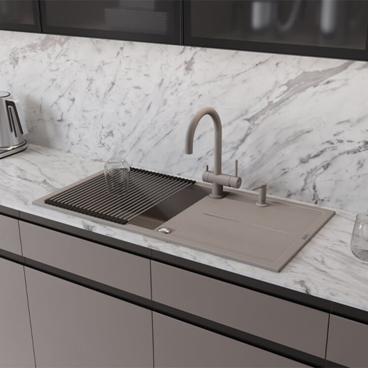 Дозатор Omoikiri OM-02-P SA бежевый (4975020)