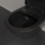 Чаша подвесного унитаза Villeroy & Boch Subway 2.0 5614R0R7 Pure Black, CeramicPlus