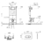 Комплект унитаза с инсталляцией Vitra Sanibelle 9878B003-7200 (4 в 1)