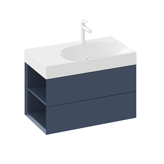 Тумба под раковину Ravak SD Lite 80 L X000001875 (Deepsea Blue, 800х450 мм, левая)