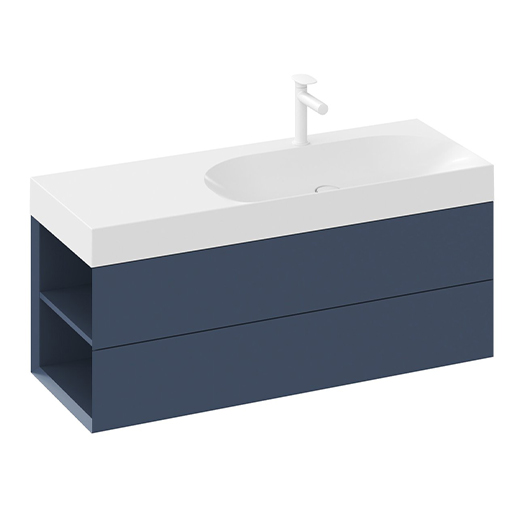 Тумба под раковину Ravak SD Lite 120 L X000001881 (Deepsea Blue, 1200х450 мм, левая)