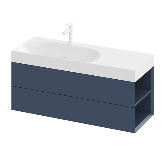 Тумба под раковину Ravak SD Lite 120 R X000001893 (Deepsea Blue, 1200х450 мм, правая)