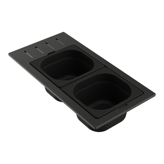 Контейнер Omoikiri DC-02-2 GB графит (4999076)