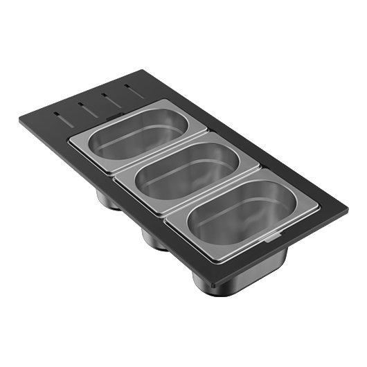 Контейнер Omoikiri DC-02-3 IN нержавеющая сталь (4999078)