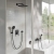 Душевая система Grohe Cubeo 1053362430 (черный матовый)