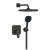 Душевая система Grohe Cubeo 1053362430 (черный матовый)