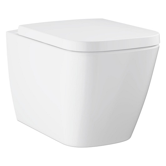 Унитаз подвесной Grohe BauEdge 106740SH00 безободковый