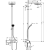 Душевая система Hansgrohe Pulsify S Showerpipe 260 1jet ShowerTablet 400 24230000