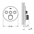 Термостат Grohe Grohtherm SmartControl 29508KF0 (фантомный чёрный)